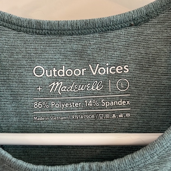 Outdoor Voices X Madewell Sports Bra - Picture 3 of 3